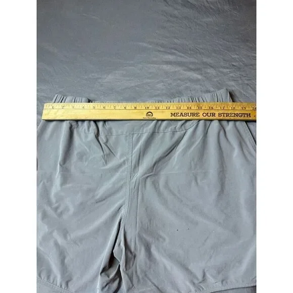 Abercrombie Fitch Shorts Mens Extra Large Gray Stretch - Picture 7 of 7